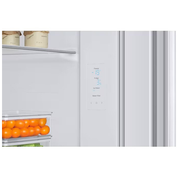 Réfrigérateur américain 617L froid total no-frost Samsung 91,2cm F, RS68A8840WW