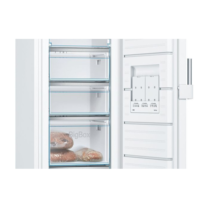 Congélateur armoire 225L froid ventilé Bosch 60cm E, GSN 33 CWEV