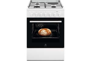 Cuisinière mixte électrique 57L Electrolux 60cm, LKM624088W